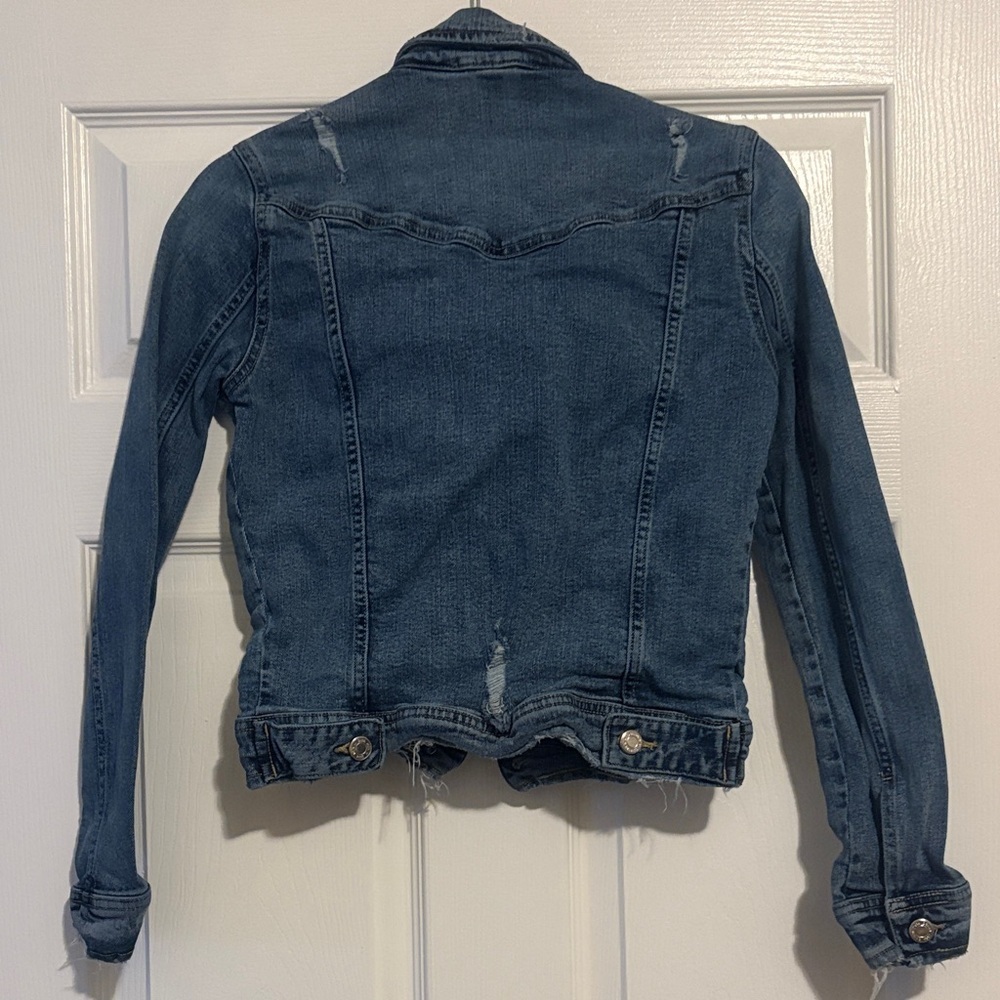 Zara Blue Jean Jacket - Picture 3 of 3